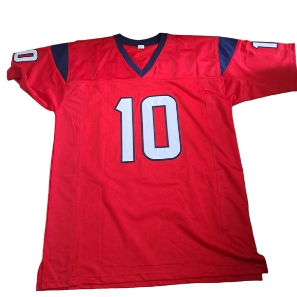 D'Andre HOPKINS #10 Signed JERSEY NFL Cardinals red white James Spence Mens XL - Picture 2 of 7